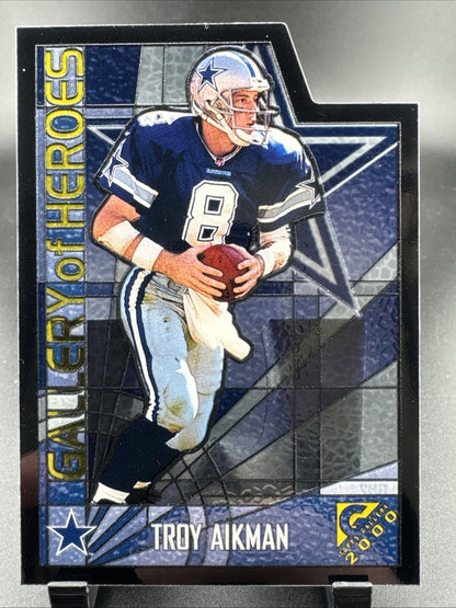 2000 Topps Gallery - Gallery of Heroes Troy Aikman #GH2