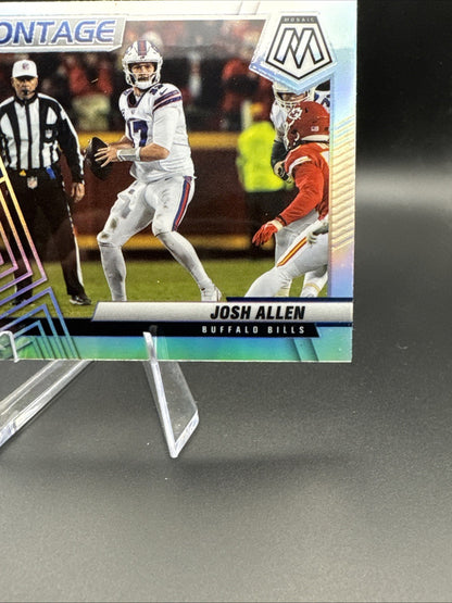 2022 Panini Mosaic Football - Josh Allen M-1 - Montage - Buffalo Bills