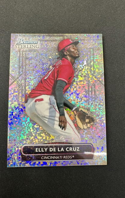 2022 Bowman Sterling - Prospects Elly De La Cruz #BSP-69 Mini-Diamond Refractor