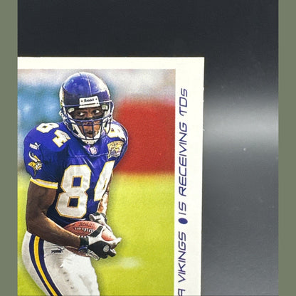 2001 Fleer Ultra Randy Moss Quick Strike Insert 8 QS Minnesota Vikings