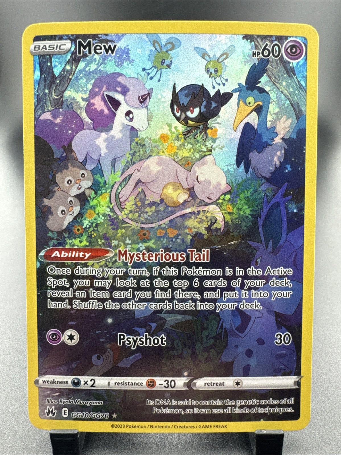 Mew GG10/GG70 SWSH: Crown Zenith: Galarian Gallery Holo