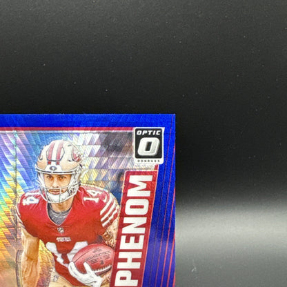 2024 Ricky Pearsall Optic Blue Hyper Rookie Phenom Patch #RPB-RPL