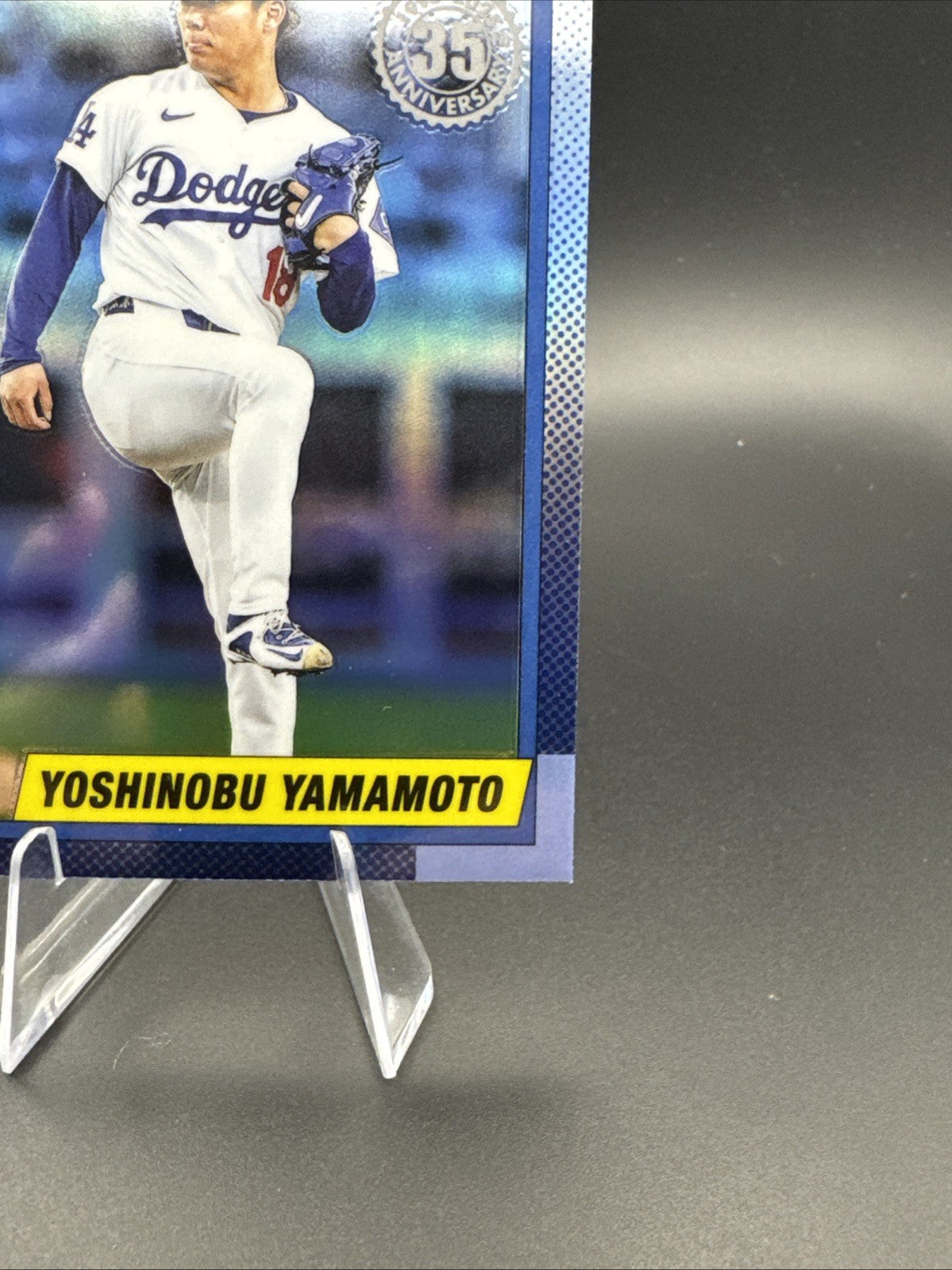 Yoshinobu Yamamoto 2025 Topps Chrome Update 1990 #90CU-14 Los Angeles Dodgers
