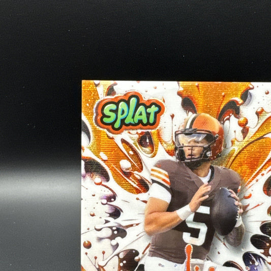 2025 Wild Card Splat Dillon Gabriel 4/5 Cleveland Browns RC #SBORA05-DG