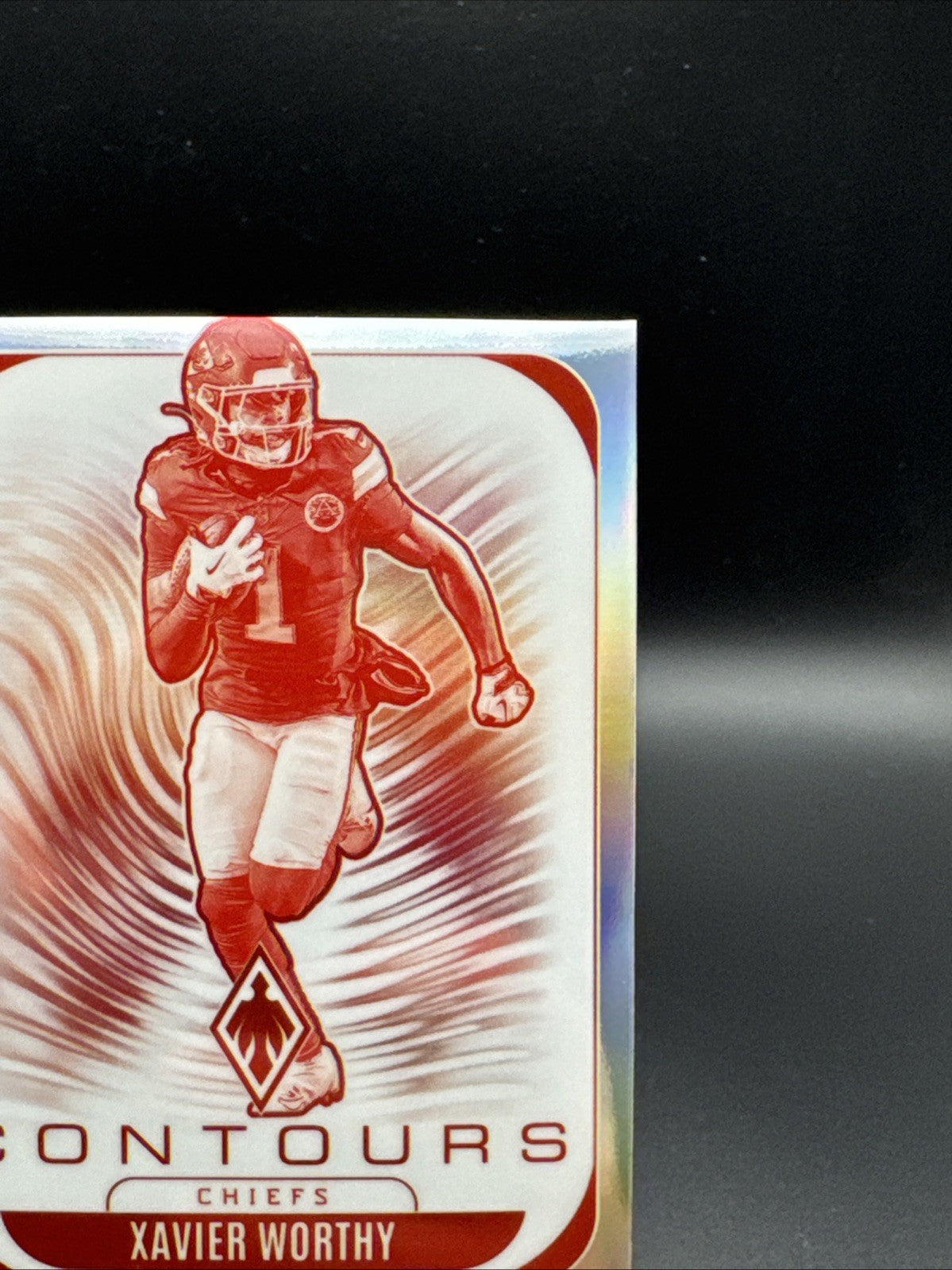 2025 Phoenix - Contours Xavier Worthy #16 Silver Kansas City Chiefs