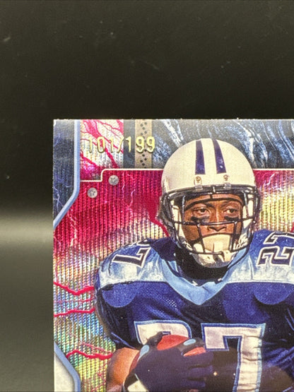 2024 Topps Resurgence - Eddie George #98 Sky Blue & Pink 101/199