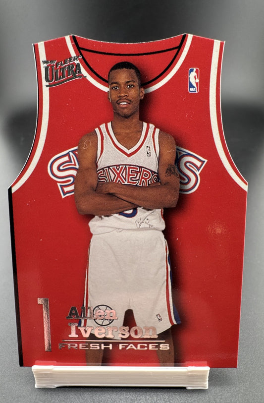1996-97 Fleer Ultra - Fresh Faces Allen Iverson #5 (RC)