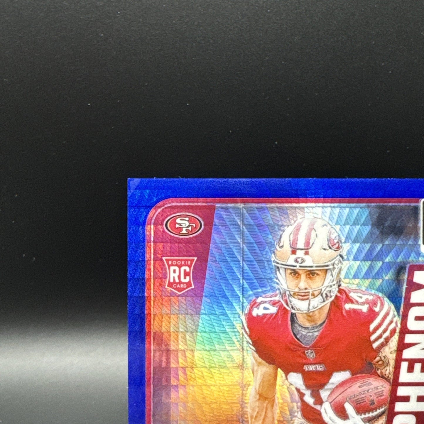 2024 Ricky Pearsall Optic Blue Hyper Rookie Phenom Patch #RPB-RPL