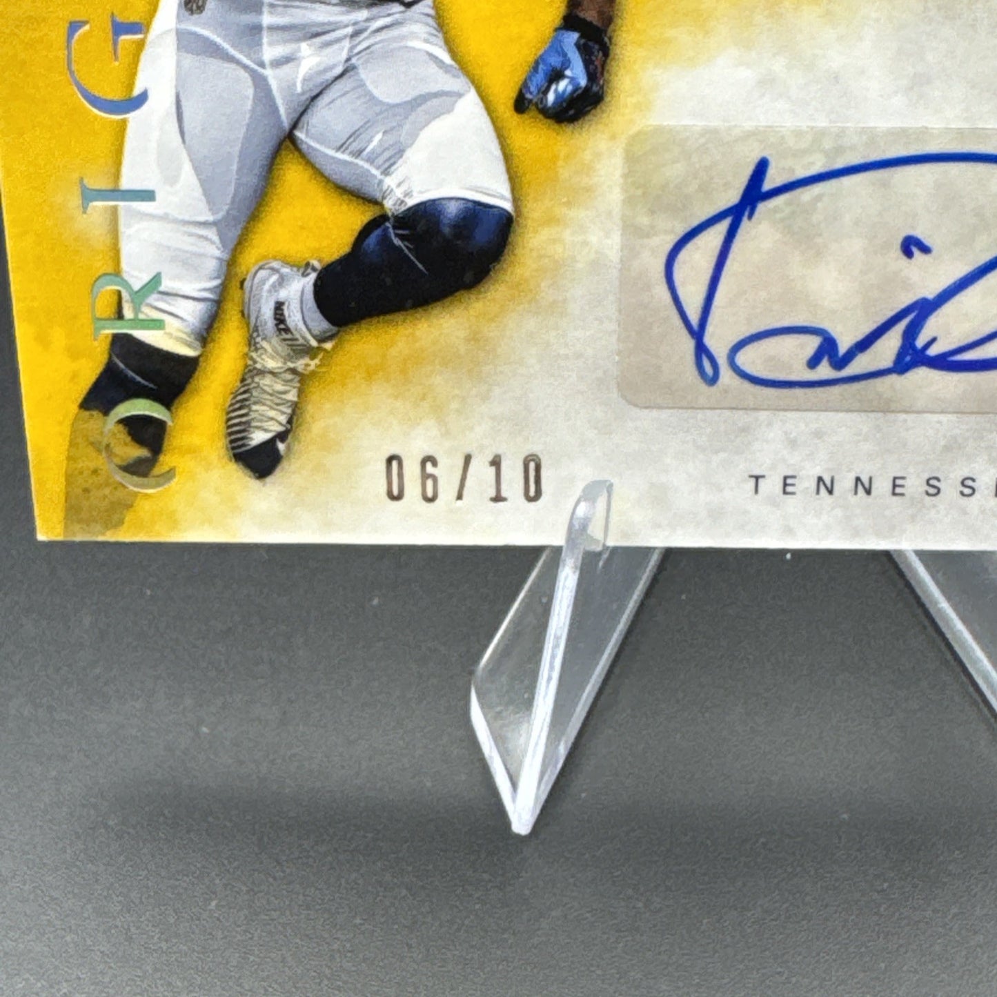 2016 Panini Origins Derrick Henry Rookie 2 Color Patch Auto #RJPA-DH Titans 6/10