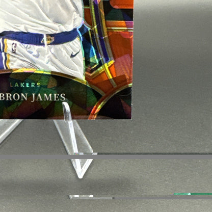 2023-24 Panini Select #335 LeBron James Red Crashed Ice