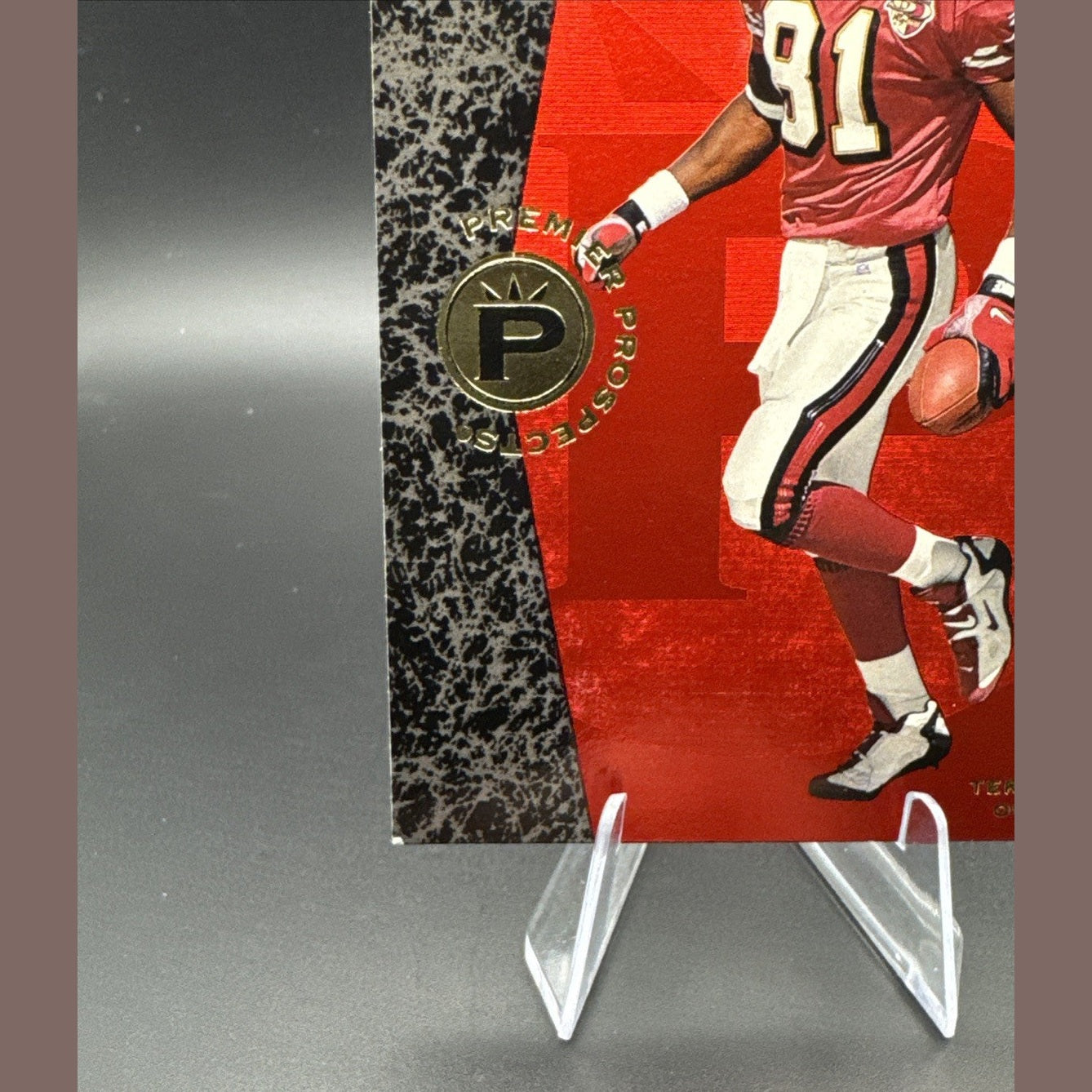 Terrell Owens 1996 Upper Deck SP Card #7 FOIL ROOKIE RC NICE! 49ers NINERS