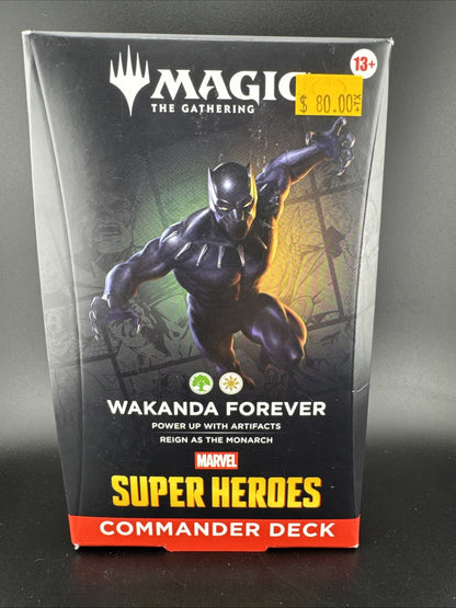 MTG: Marvel Super Heroes - Commander Deck - Wakanda Forever