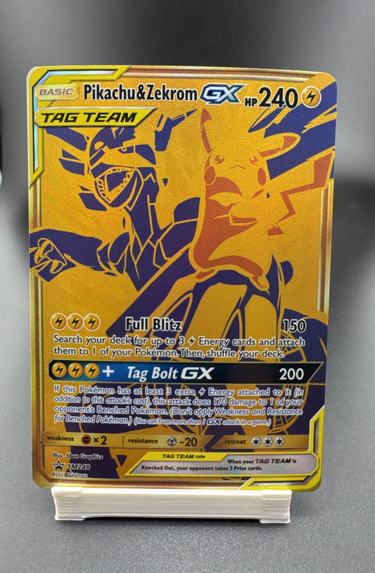 Pikachu & Zekrom GX SM248 Sm Holo