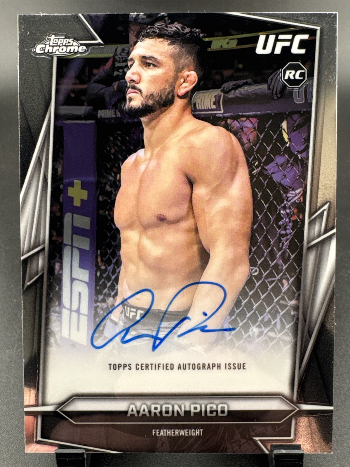 2026 Topps Chrome UFC - Autographs Aaron Pico #BAV-AO (AU, RC)
