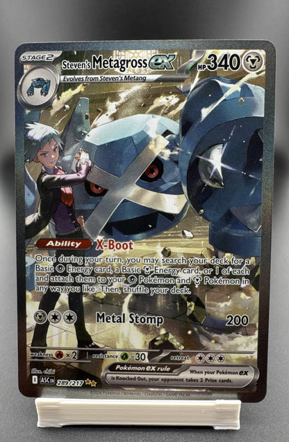 Steven's Metagross ex 289/217 Me: Ascended Heroes Holo