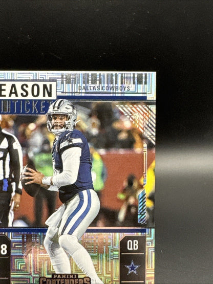 2024 Panini Contenders - Season Ticket Dak Prescott 25 Hobby Mojo Dallas Cowboys