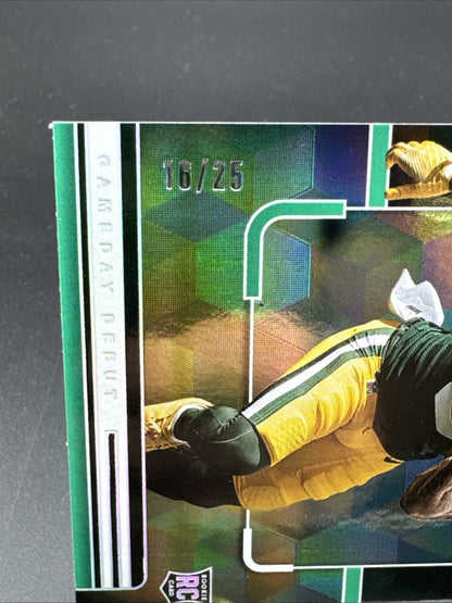 2025 Photogenic Matthew Golden Green Diamond Rookie /25