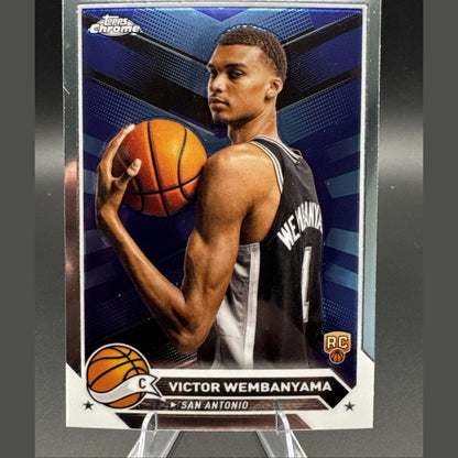 2023-24 Topps Chrome - Victor Wembanyama #1 (RC)