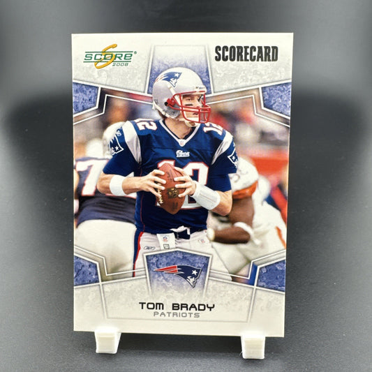 Tom Brady Score Donruss 2008 #182 New England Patriots