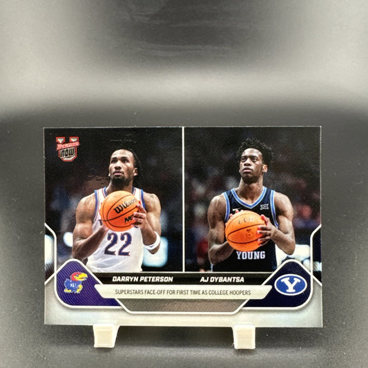 Topps 2025  Darryn Peterson AJ Dybantsa NCAA Basketball #65 Kansas BYU Bowman U