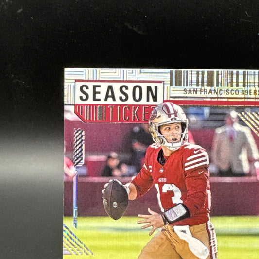 2024 Panini Contenders - Season Ticket Brock Purdy #88 Mojo