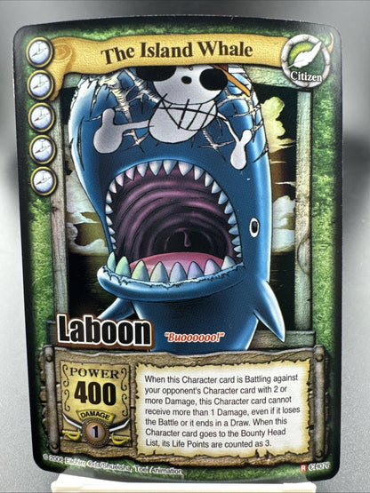 2006 One Piece Passage to the Grand Line CCG Laboon Whale Foil Holo Card CH076