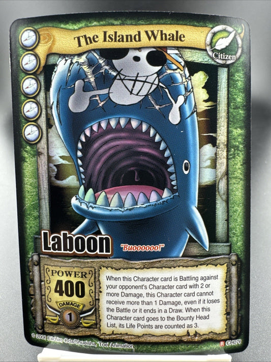 2006 One Piece Passage to the Grand Line CCG Laboon Whale Foil Holo Card CH076