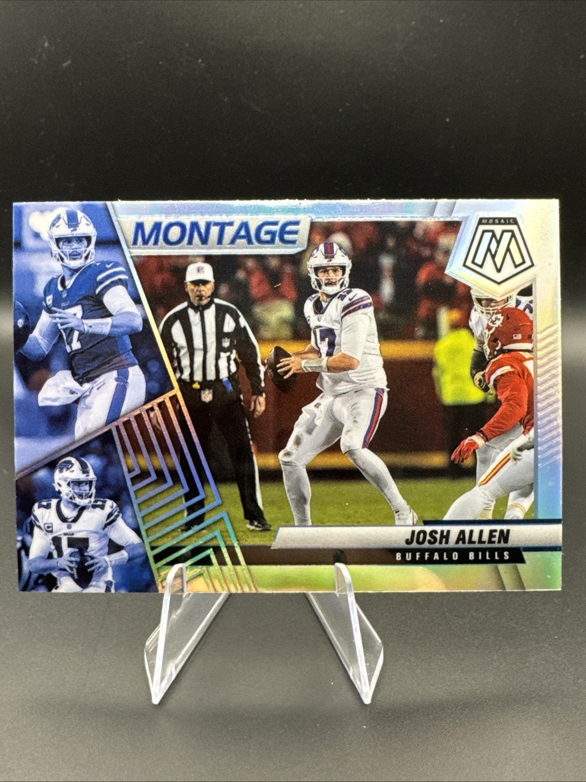 2022 Panini Mosaic Football - Josh Allen M-1 - Montage - Buffalo Bills