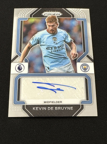 Panini 2022-23 Prizm Kevin De Bruyne Autograph S-KDB Manchester City