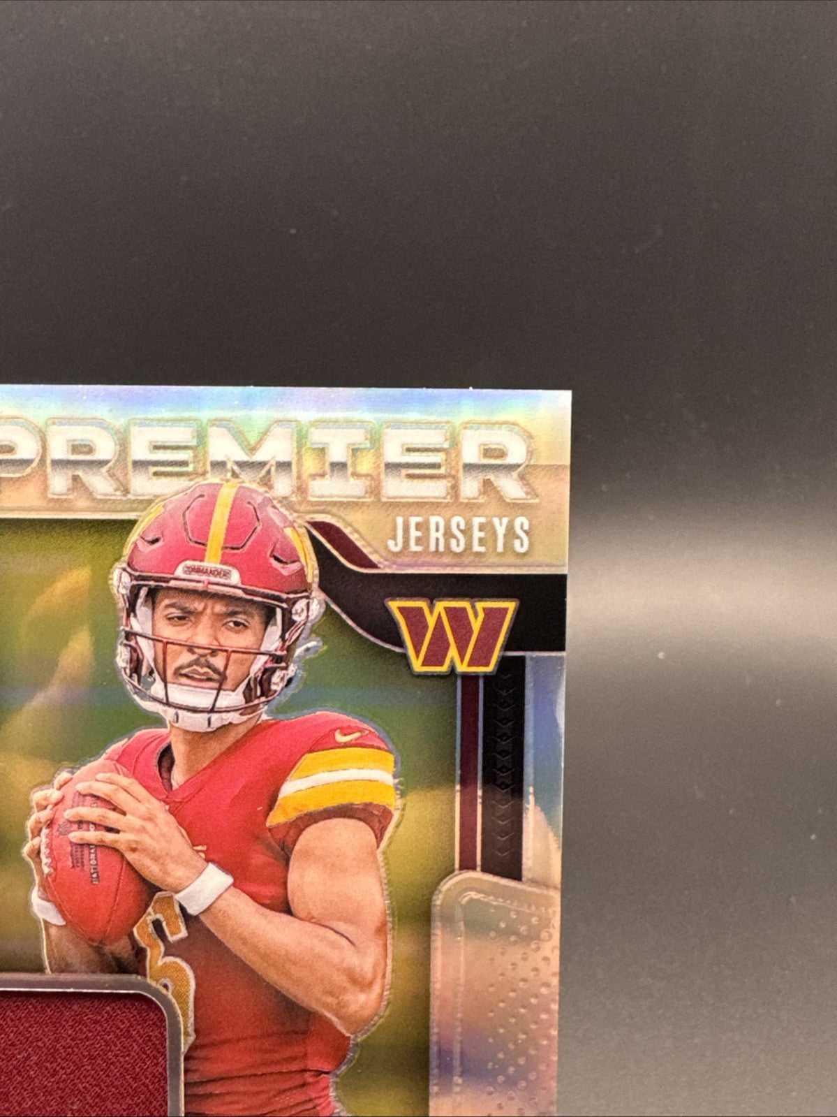 2024 Panini Prizm Jayden Daniels Rookie Premier Jerseys Silver Prizm RC #PJ-JDS