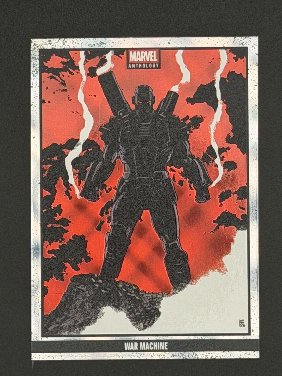 WAR MACHINE #/200 2025 Marvel Anthology 39 Crossed Holo