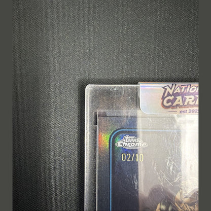 2025 Topps Chrome Marvel Sapphire Strong Guy Black /10