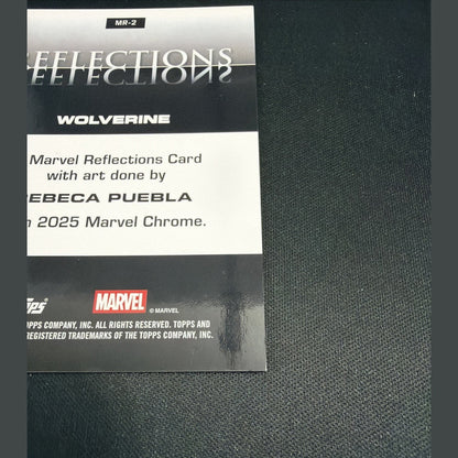 Topps Chrome Marvel Wolverine Reflections SSP