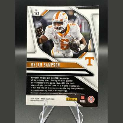 Dylan Sampson 2025 Panini Prizm Draft Picks Rookie #122