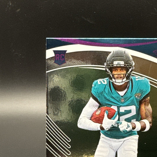 Travis Hunter Rookie RC 2025 Absolute Football Card #186 Jacksonville Jaguars