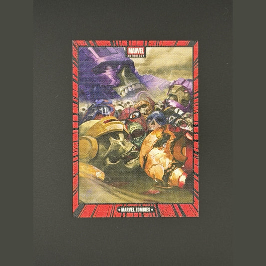 Marvel Zombies Canvas Card 2025 Panini Marvel Anthology C3 | Avengers Iron Man