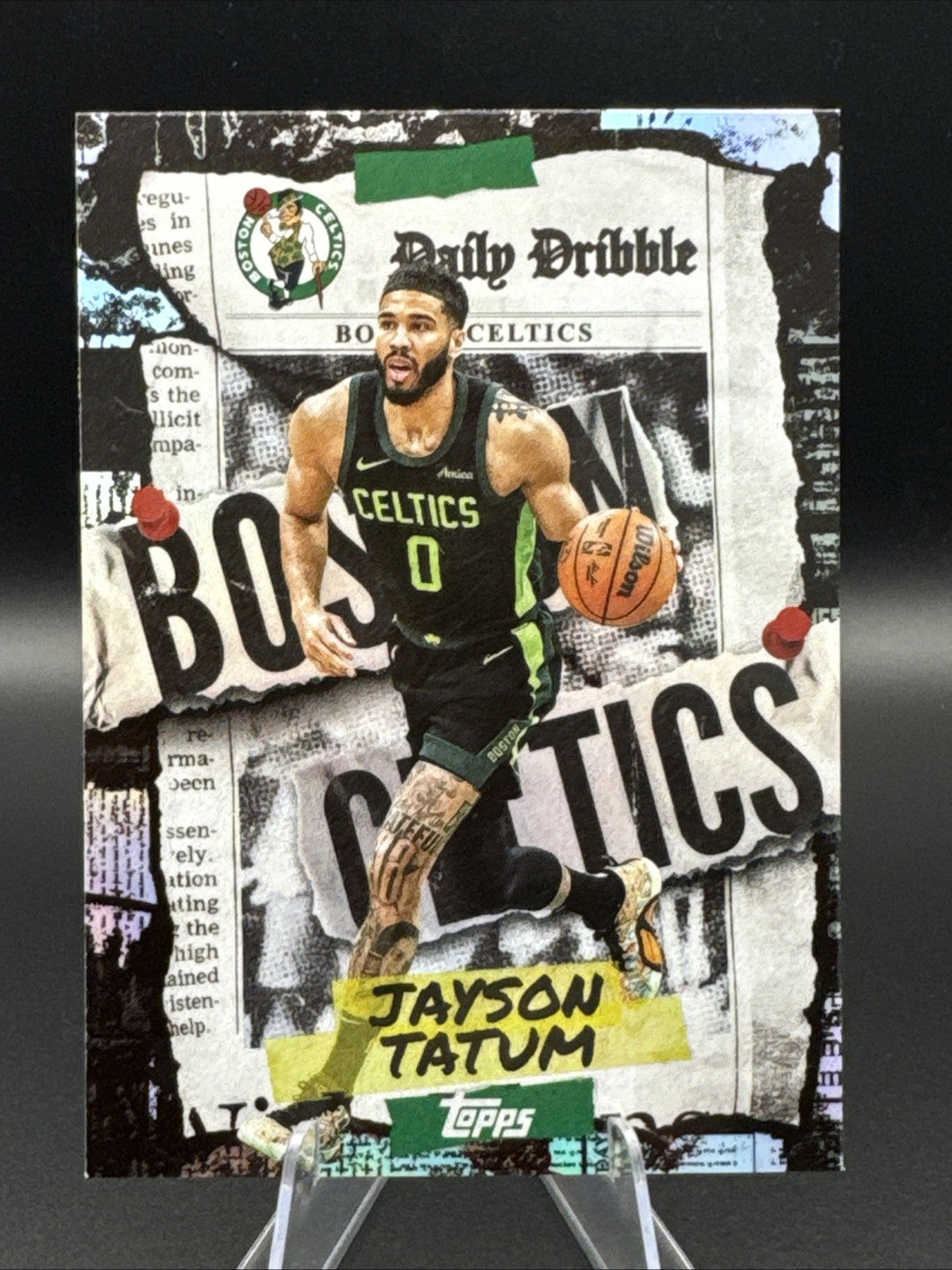 2025-26 Topps Basketball Jason Tatum Daily Dribble Boston Celtics