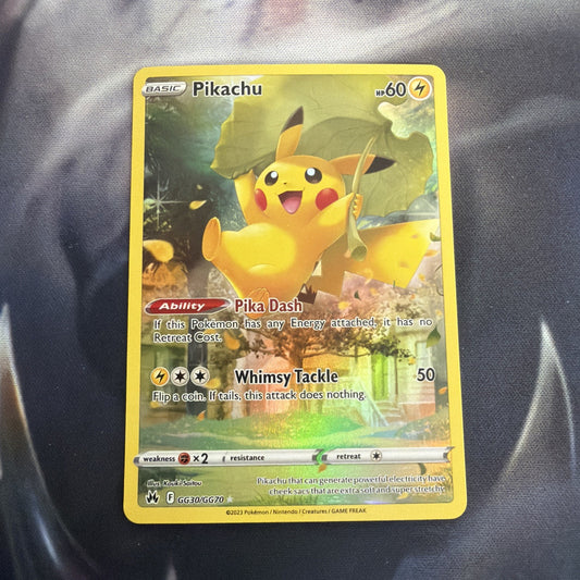 Pikachu GG30/GG70 SWSH: Crown Zenith: Galarian Gallery Holo NM
