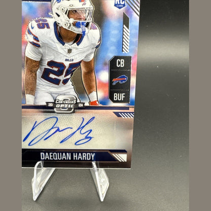 2024 Panini Contenders Optic Rookie Ticket Autographs Daequan Hardy Auto #189