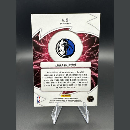 2023-24 Panini Mosaic - Thunder Road Luka Dončić Mosaic Prizm #20