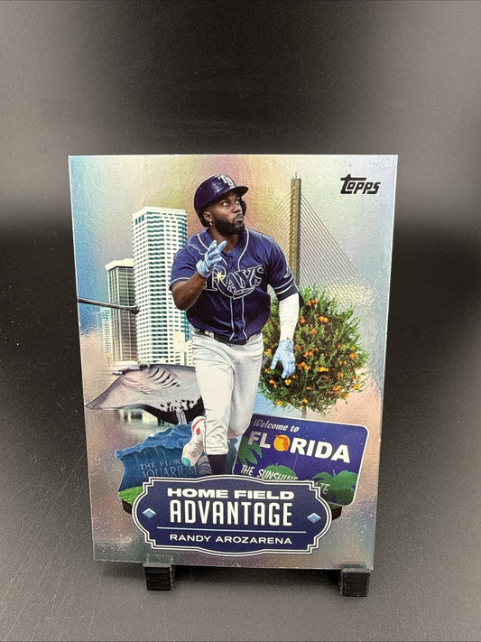2023 Topps Update #HA-29 Randy Arozarena Home Field Advantage SSP Tampa Bay Rays
