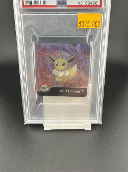 1999 POKEMON ACTION FLIPZ EEVEE/VAPOREON SERIES ONE PSA 10