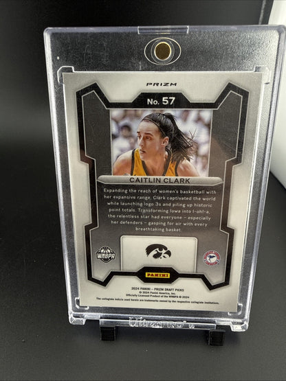 2024-25 Panini Prizm Draft Picks - Caitlin Clark #57 Red Ice Prizm (RC)