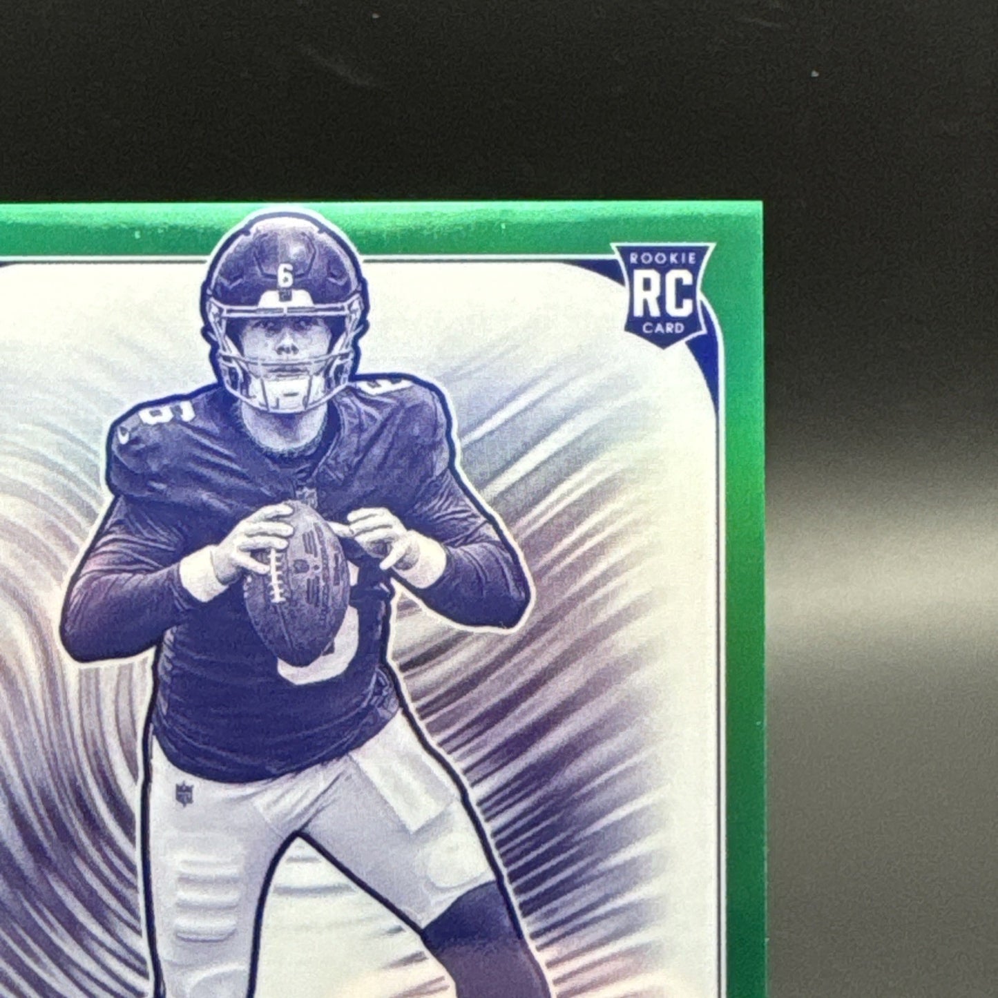 JAXSON DART RC 33/99 - SP GREEN PRIZM CONTOURS #24 - 2025 Panini Phoenix RC