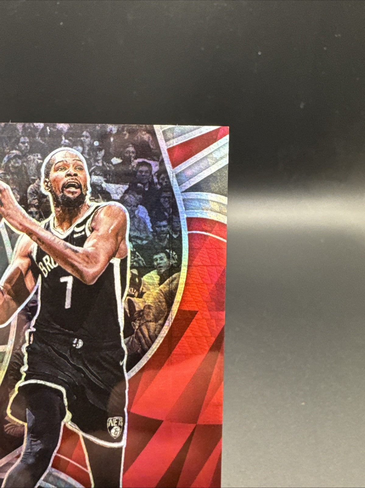 Kevin Durant 2021-22 Panini Spectra Base Variations Asia Hyper Red #7 Nets