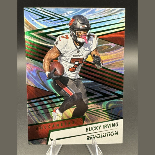 2025 Revolution Football Bucky Irving #196 Green Swirl 6/199