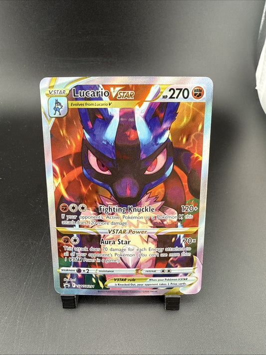 Pokemon TCG Lucario VSTAR SWSH291 Sealed Black Star Promo Crown Zenith NM
