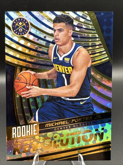 Michael Porter Jr. 2018-19 Panini Revolution Basketball Refractor Rookie Card RC