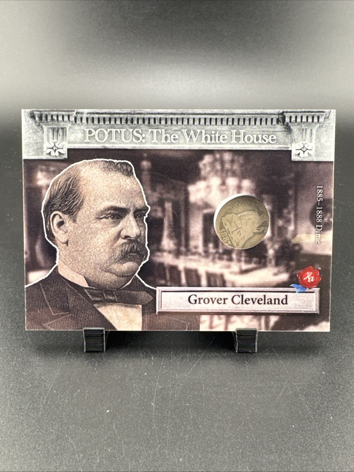 POTUS: The White House Grover Cleveland 1887 Nickel Coin Relic Card