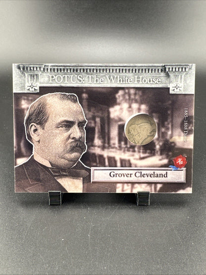POTUS: The White House Grover Cleveland 1887 Nickel Coin Relic Card